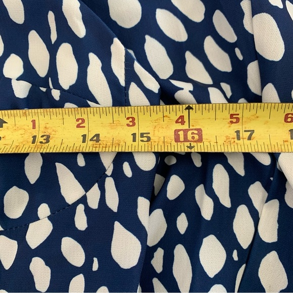 Commense Blue and White Maxi Sundress Size Small - Picture 9 of 11